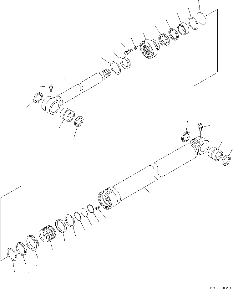 CYLINDER ASS'Y,BOOM 20G-63-03260 KOMATSU