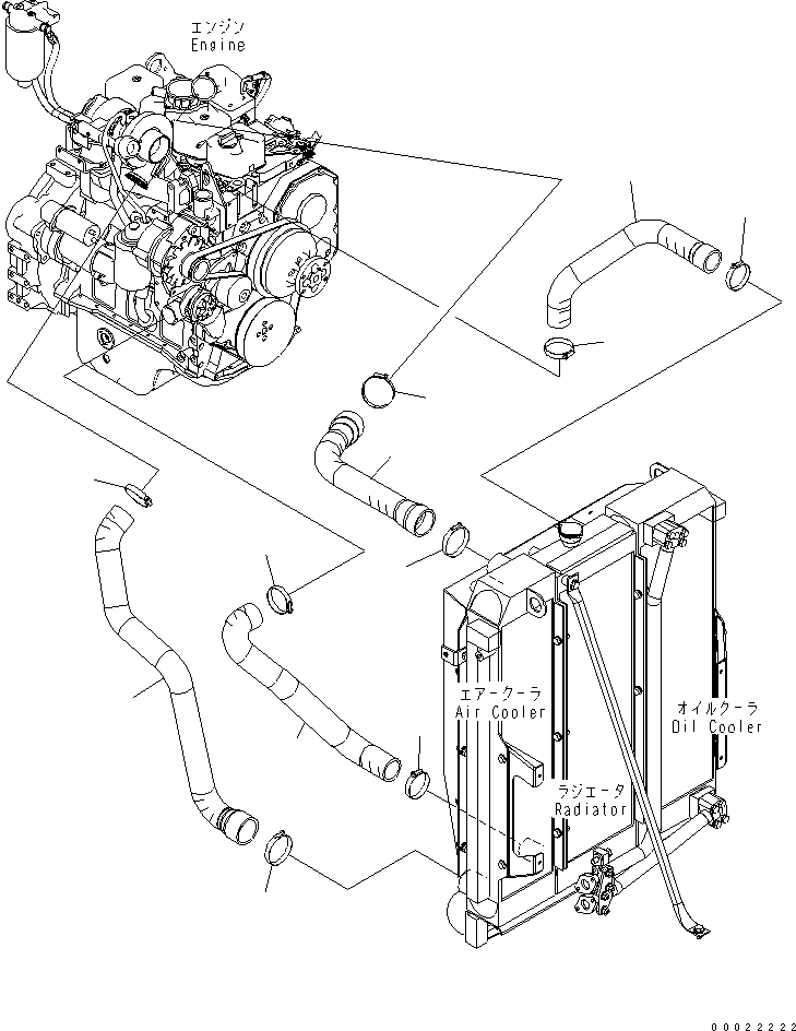HOSE,INLET 20G-03-31172 KOMATSU