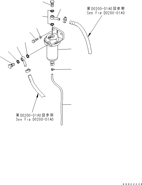 Трубка 07270-00645 KOMATSU