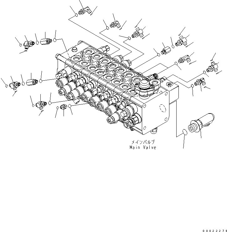 Угольник 20G-62-32910 KOMATSU