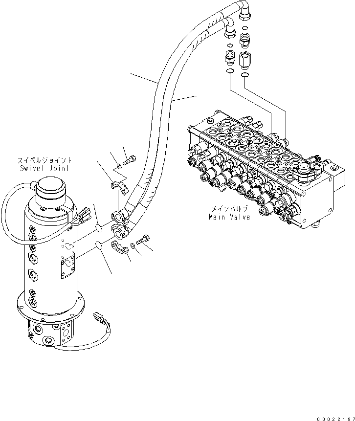 Шланг 20G-62-31350 KOMATSU
