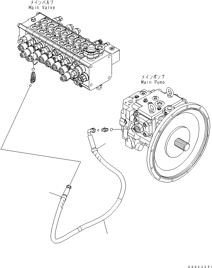 Шланг 02778-00316 KOMATSU