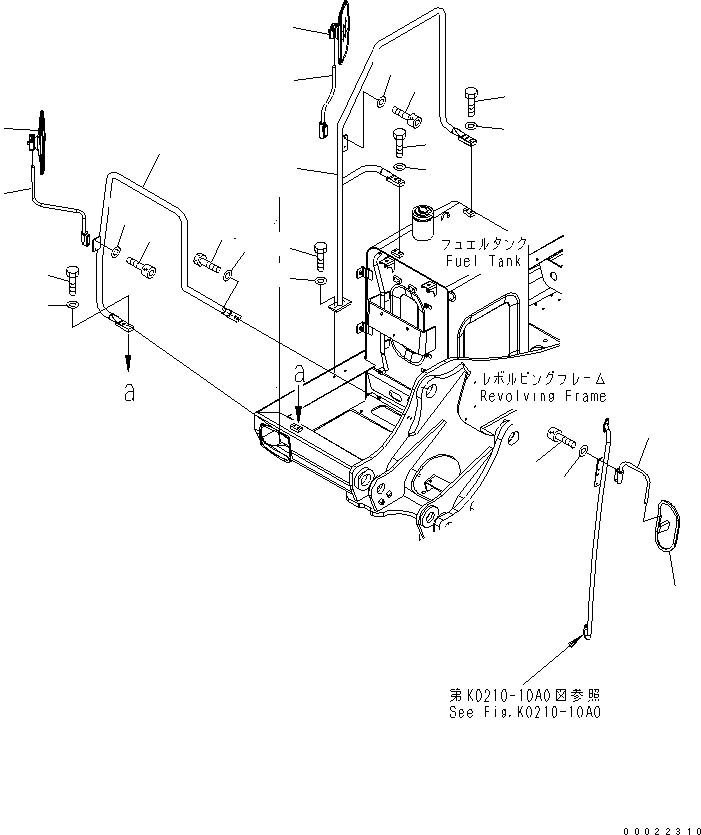 Поручень 20G-54-31331 KOMATSU