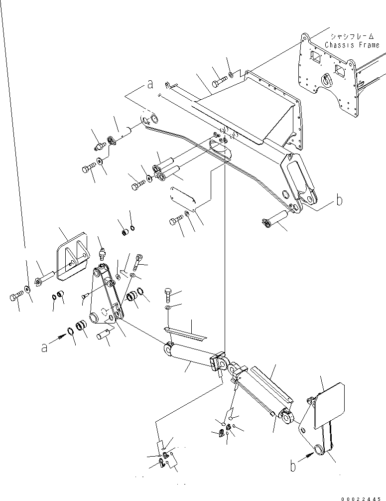 LEG ASS'Y 20G-910-3712 KOMATSU