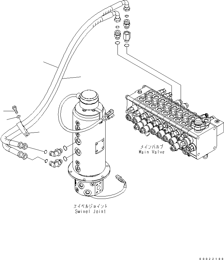 Шланг 20G-62-33920 KOMATSU