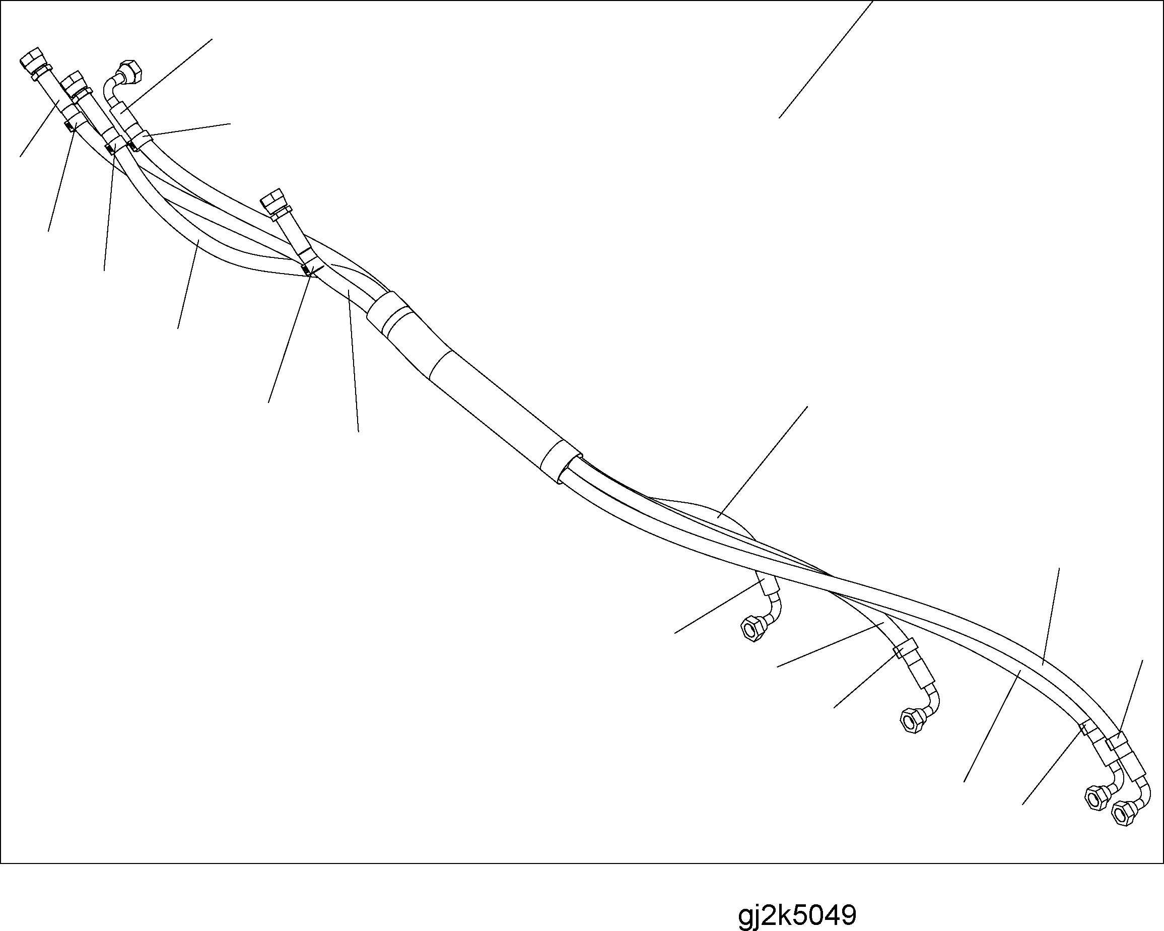 Шланг в сборе 20G-62-34440 KOMATSU