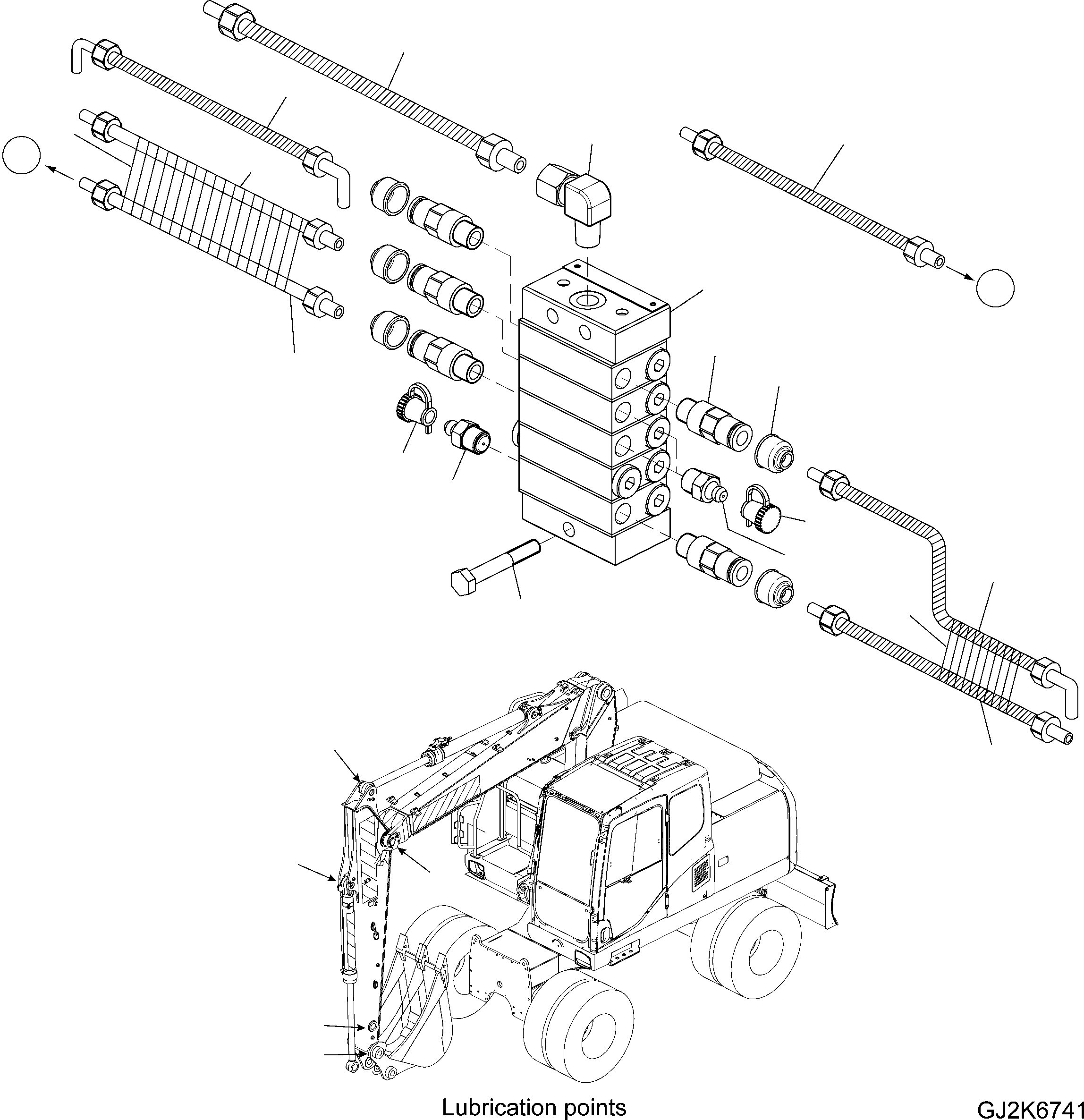 HOSE (MARK 15) 42W-09-H4490 KOMATSU