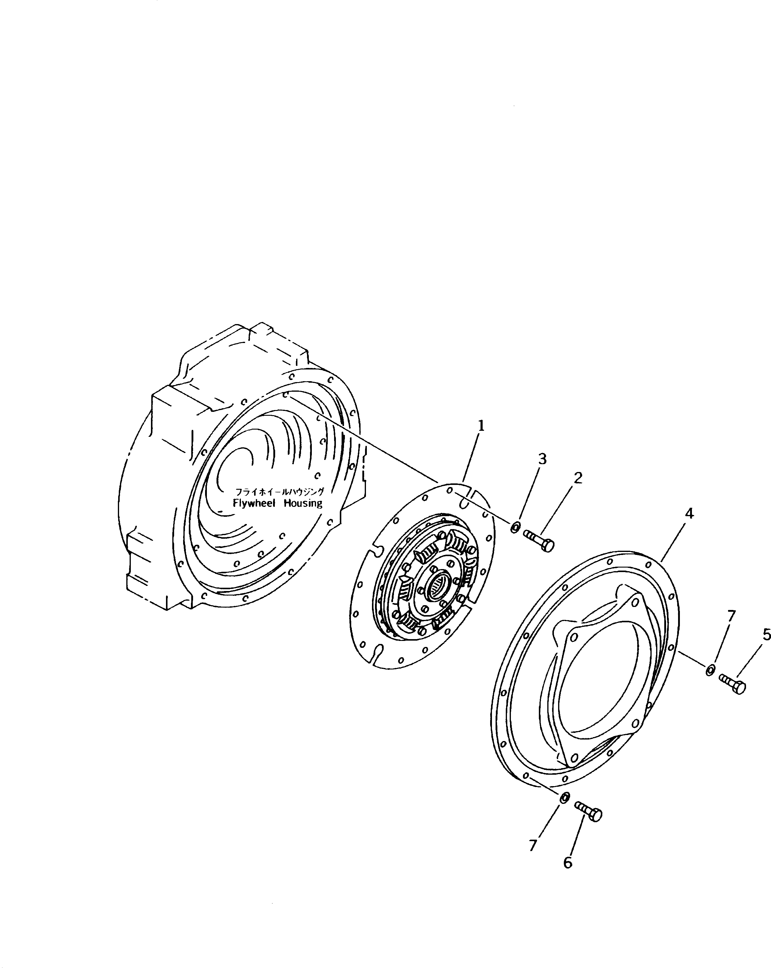 Демпфер 20G-01-K1121 KOMATSU