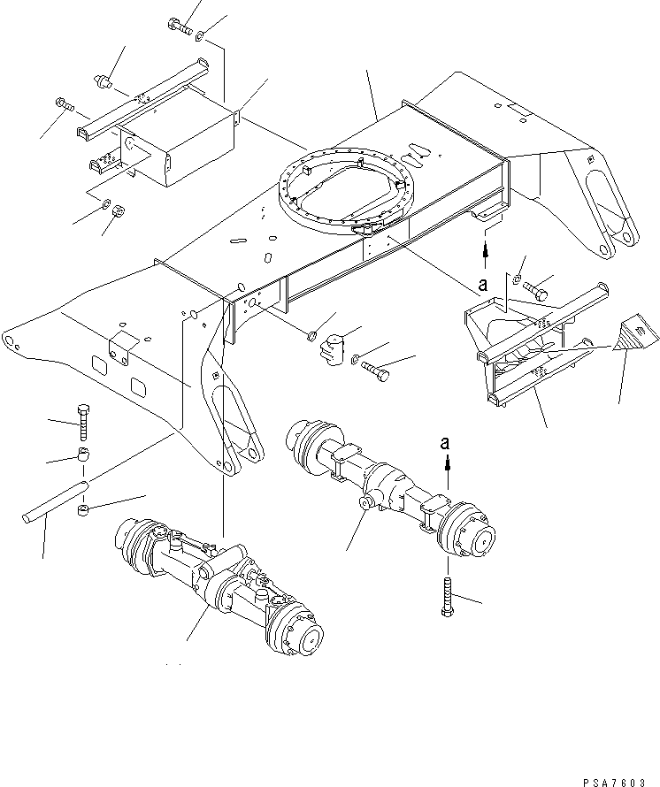 FRAME,CHASSIS 20G-47-K1130 KOMATSU