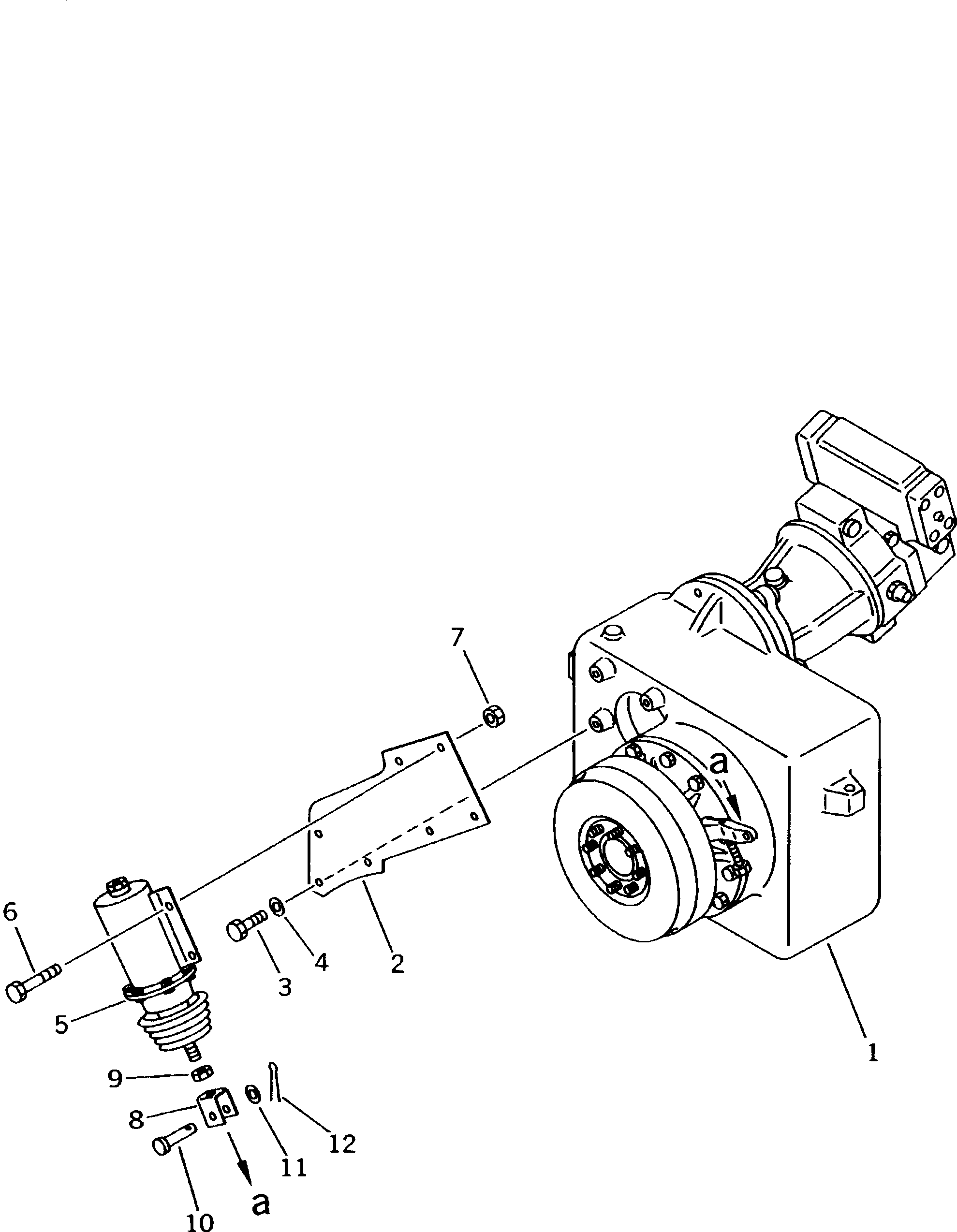 Трансмиссия в сборе 20G-14-K2000 KOMATSU