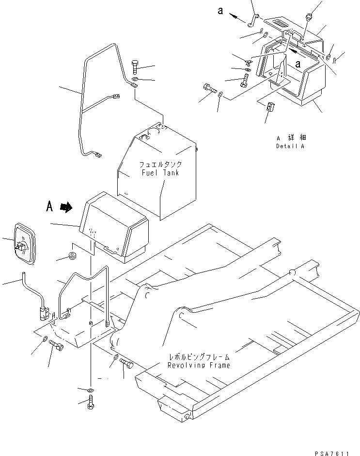 Петля (сварная) 203-54-56940 KOMATSU