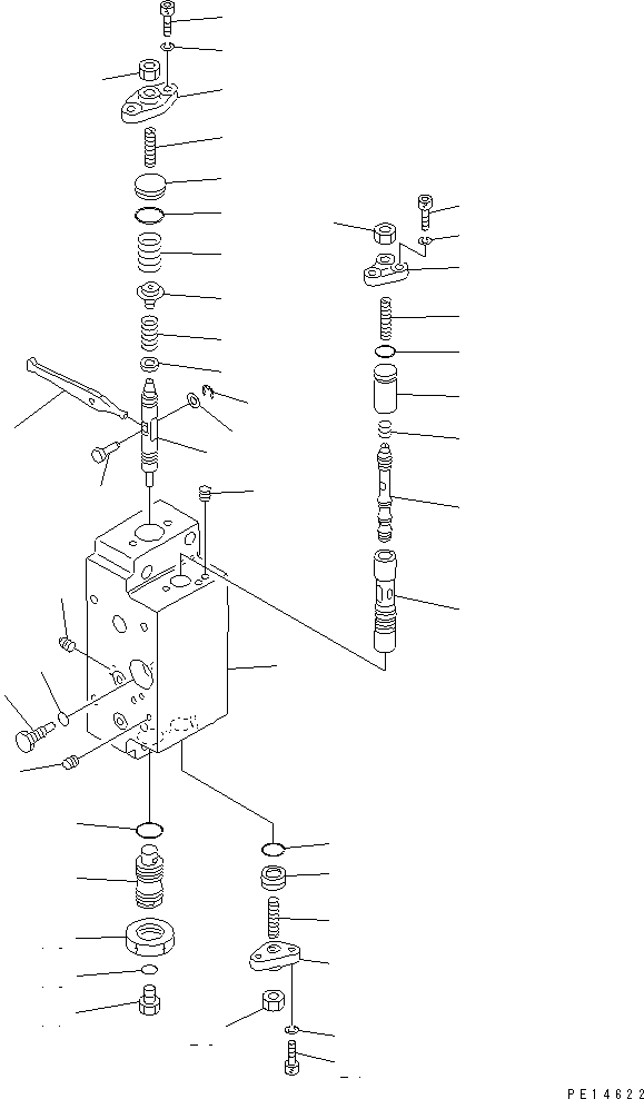 SERVO VALVE SUB A.,SERVO¤ REAR 708-25-06431 KOMATSU