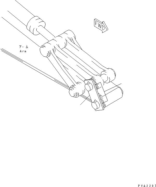 PLATE,FIXING 203-70-K1361 KOMATSU