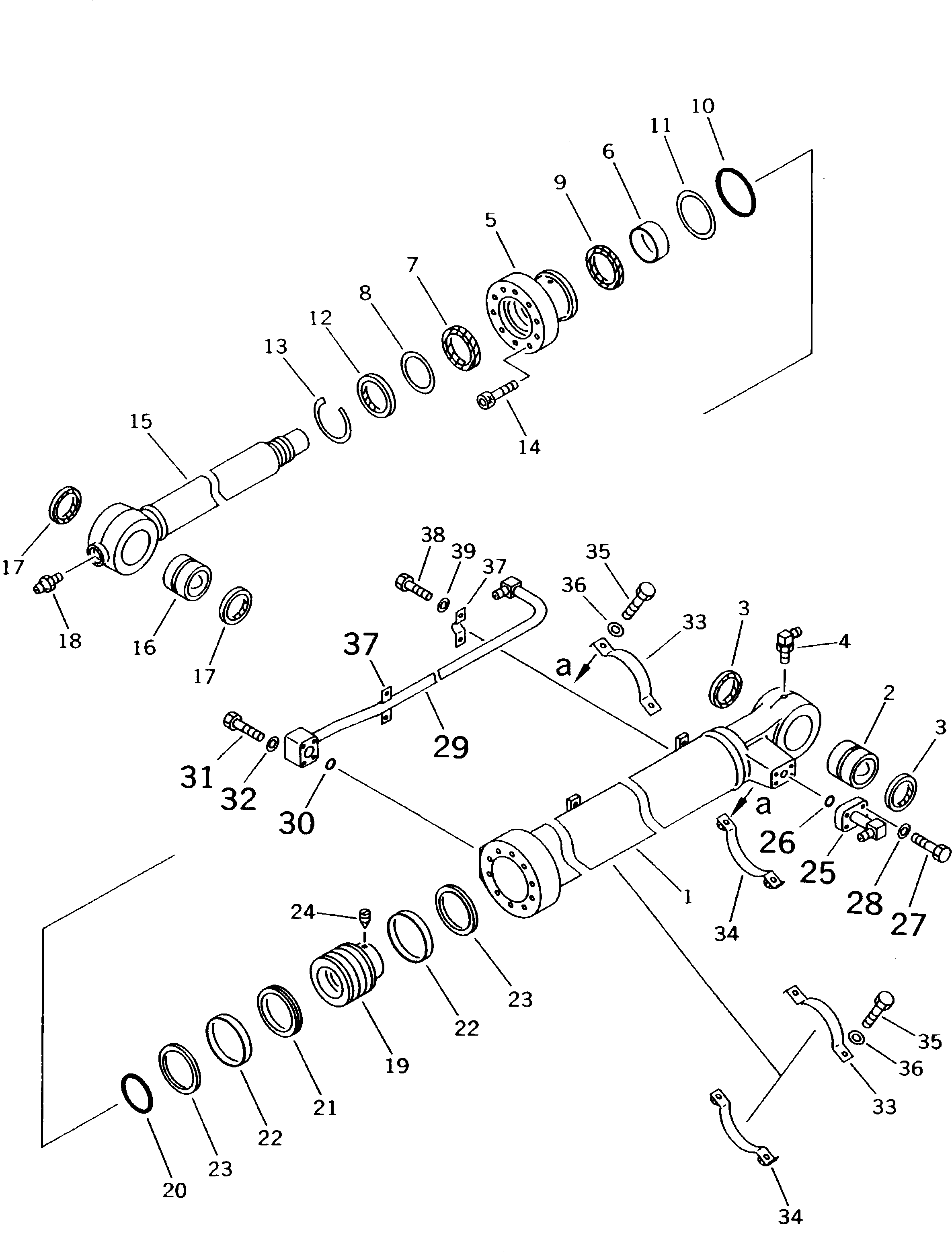Опорное кольцо 203-63-K2430 KOMATSU