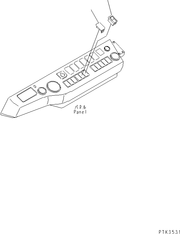 Выключатель \1\20G-06-K2180 KOMATSU