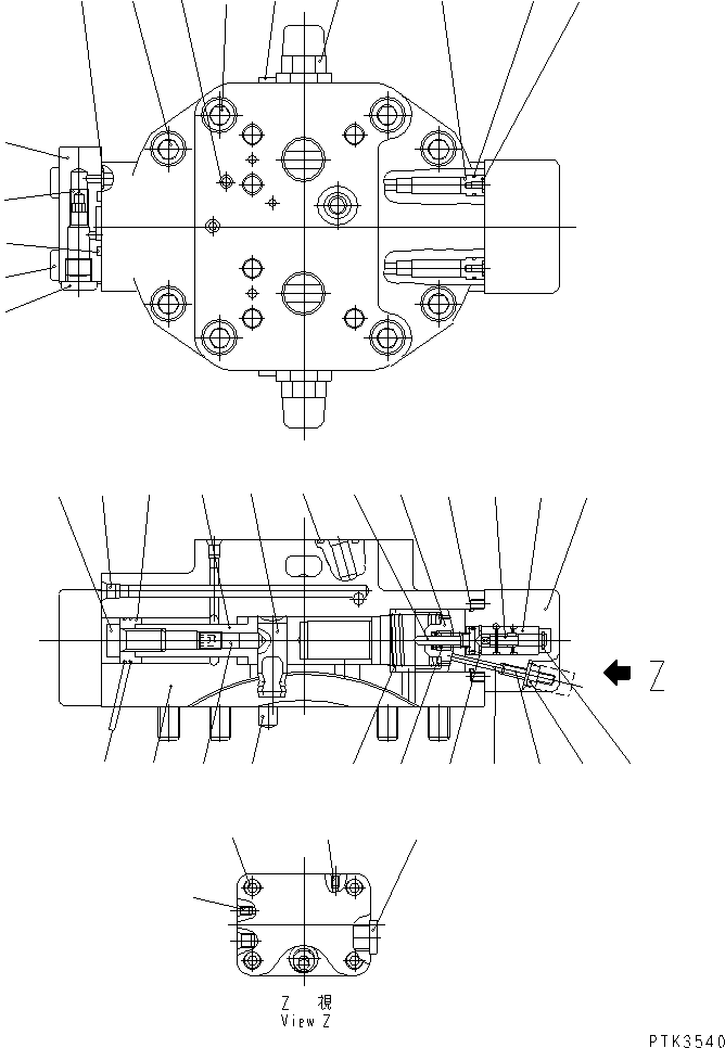CONTROL 20G-60-K4110 KOMATSU