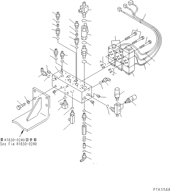 Соединительный штуцер 20E-62-K6321 KOMATSU