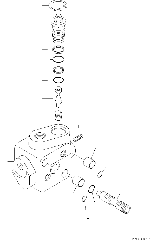 Бобышка 20E-60-K4950 KOMATSU