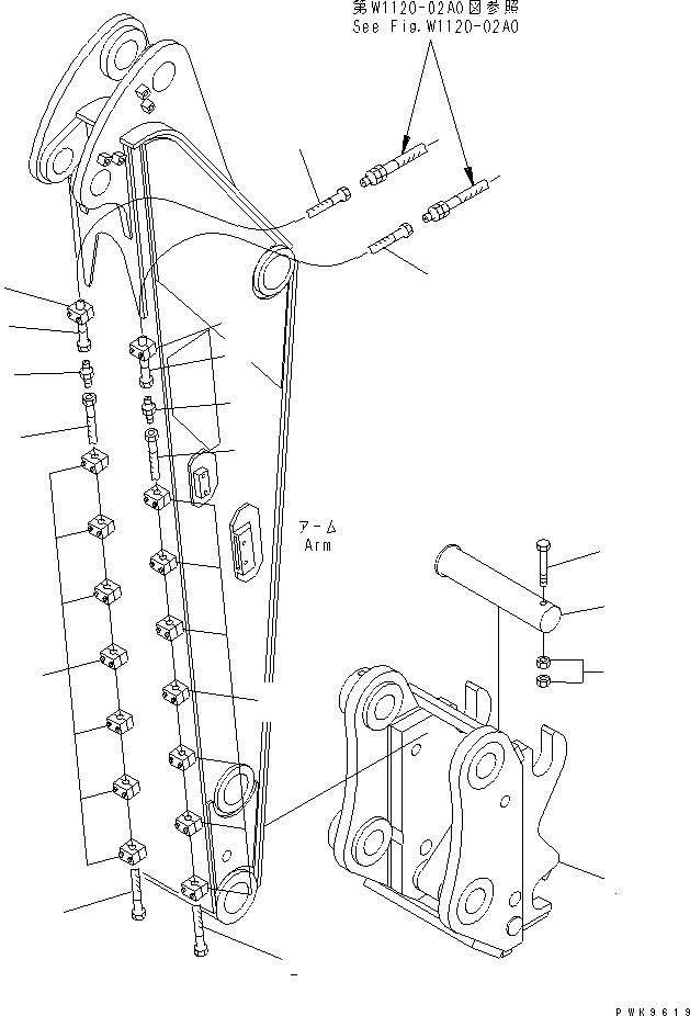 QUICK COUPLER ASS'Y 20G-62-K8570 KOMATSU