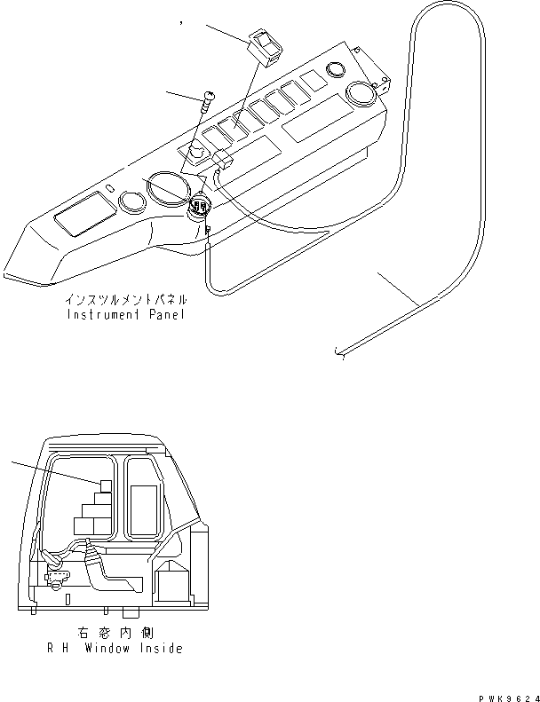 Наклейка 20G-00-K2620 KOMATSU