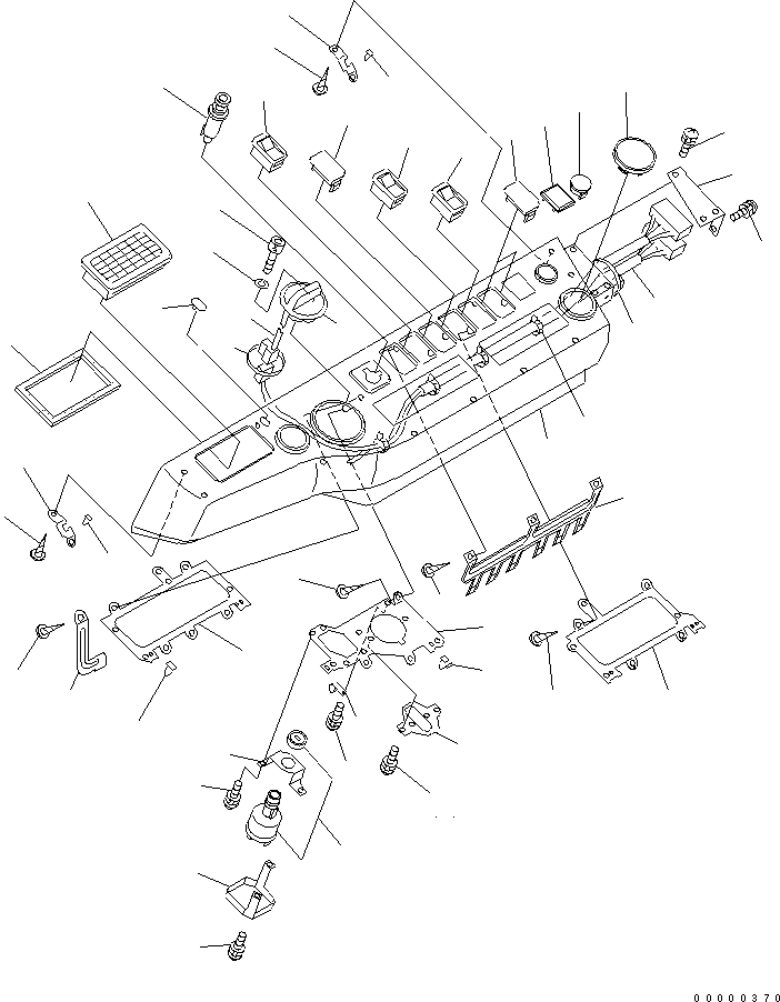 Панель в сборе 20G-06-K1801 KOMATSU