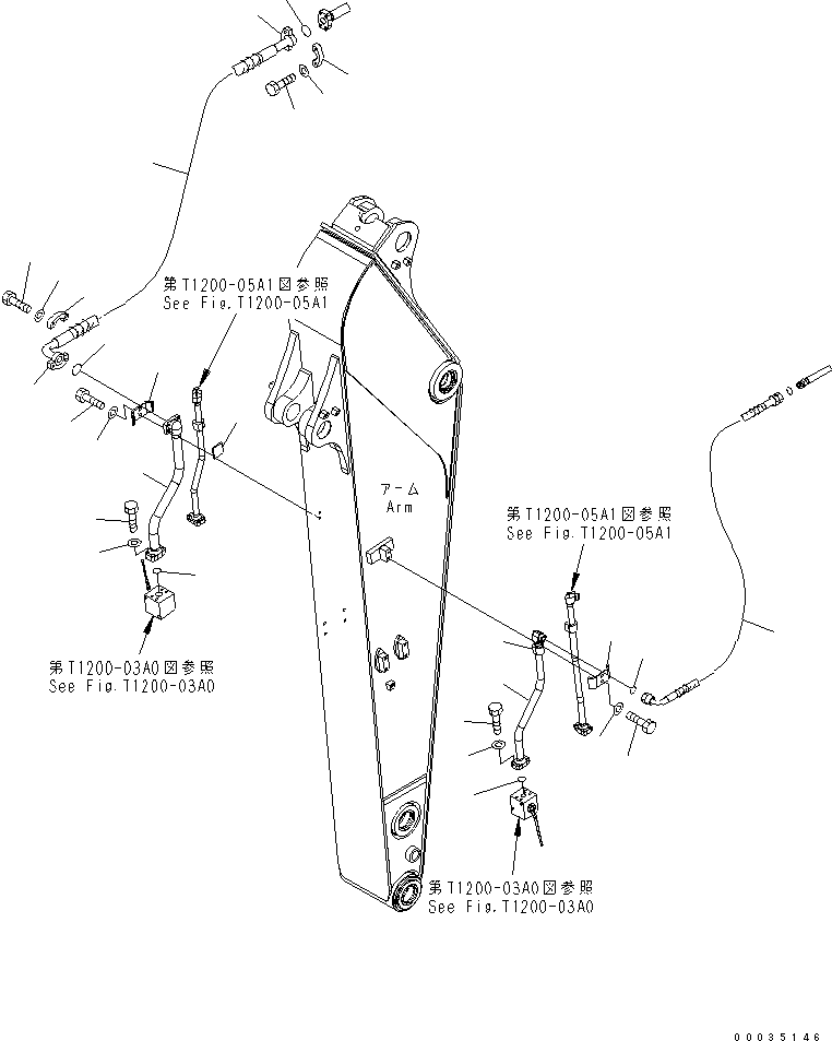 Шланг 07298-21016 KOMATSU