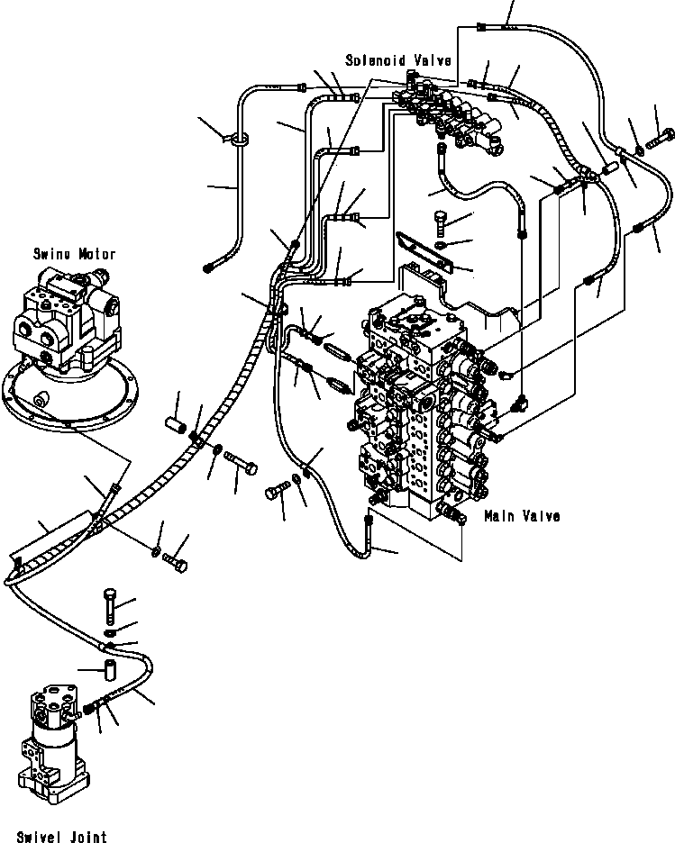 Шланг в сборе 207-62-71810 KOMATSU