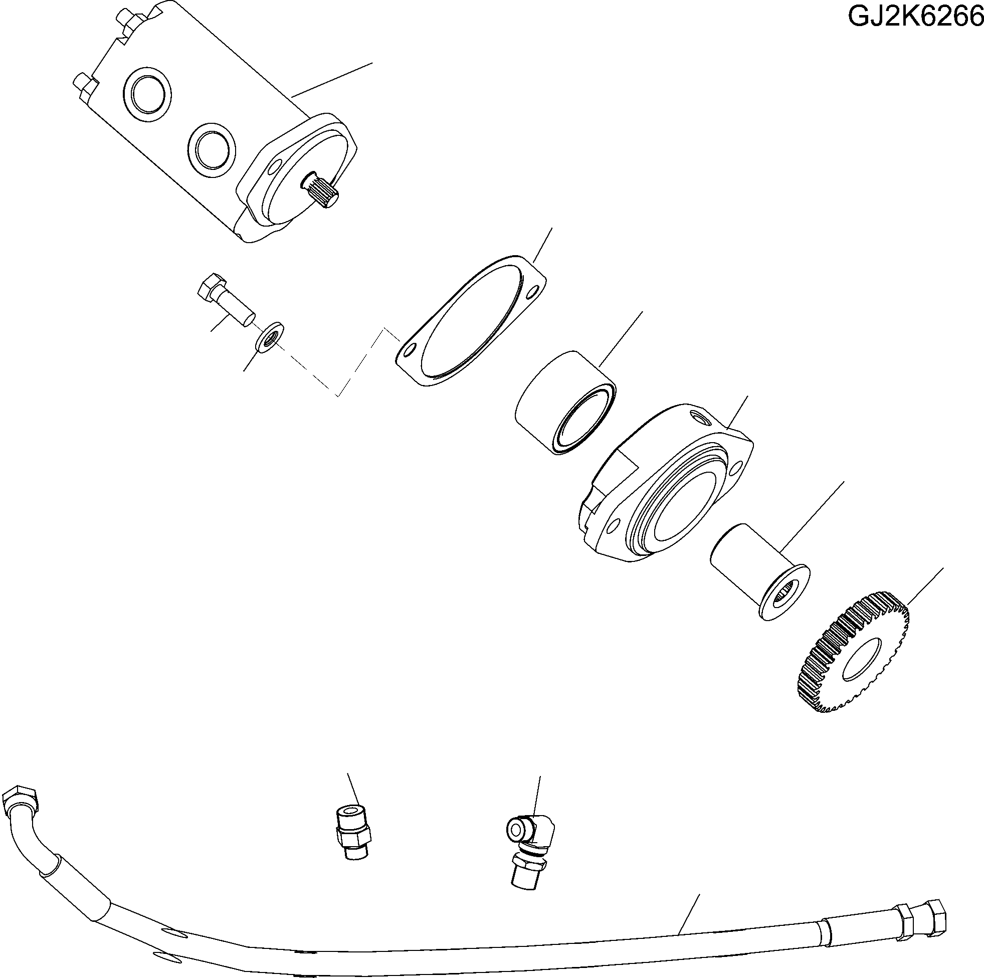 P.T.O. KIT 20K-01-11210 KOMATSU
