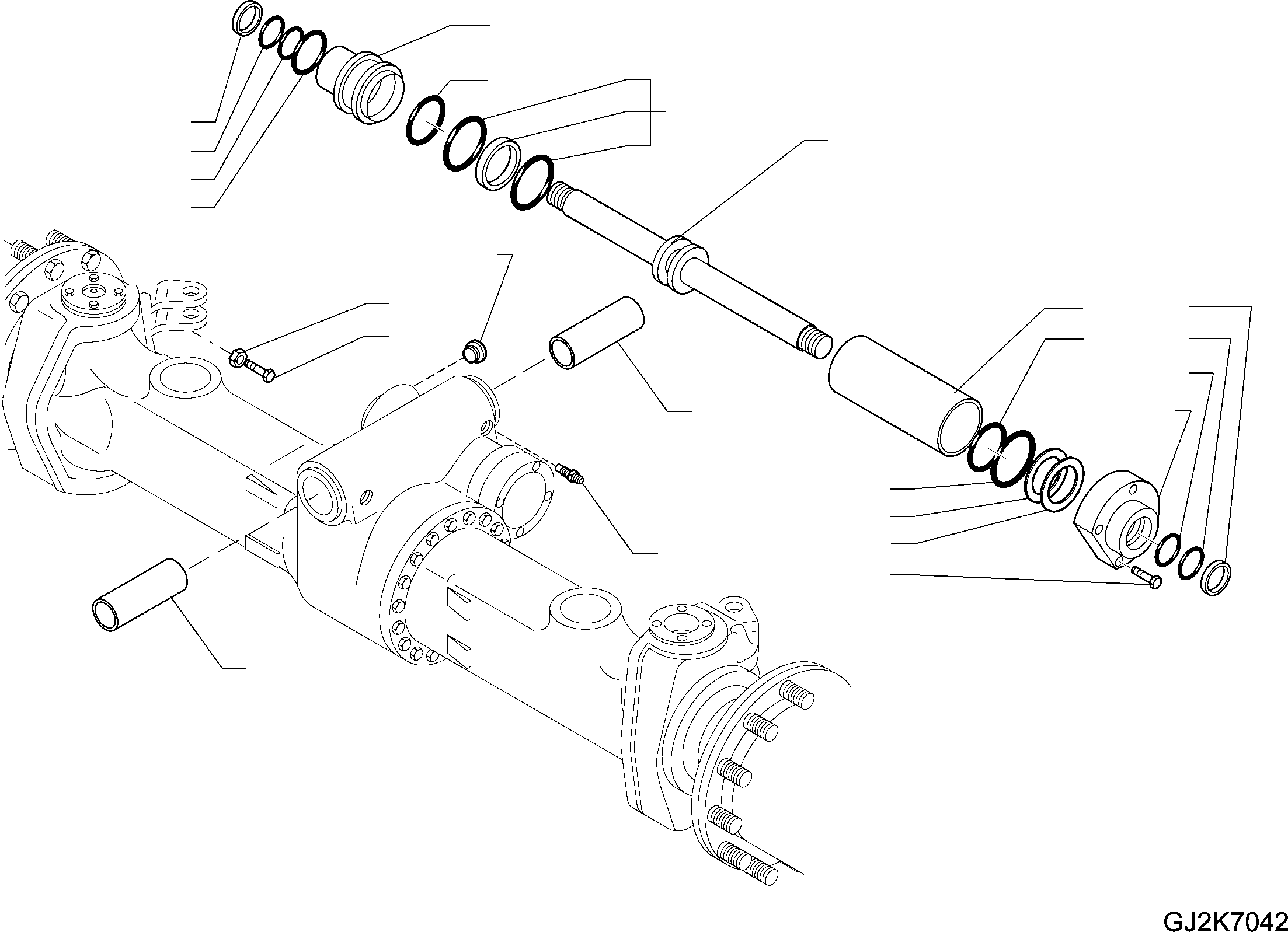 Уплотнительное кольцо круглого сечения 20K-23-H0P07 KOMATSU