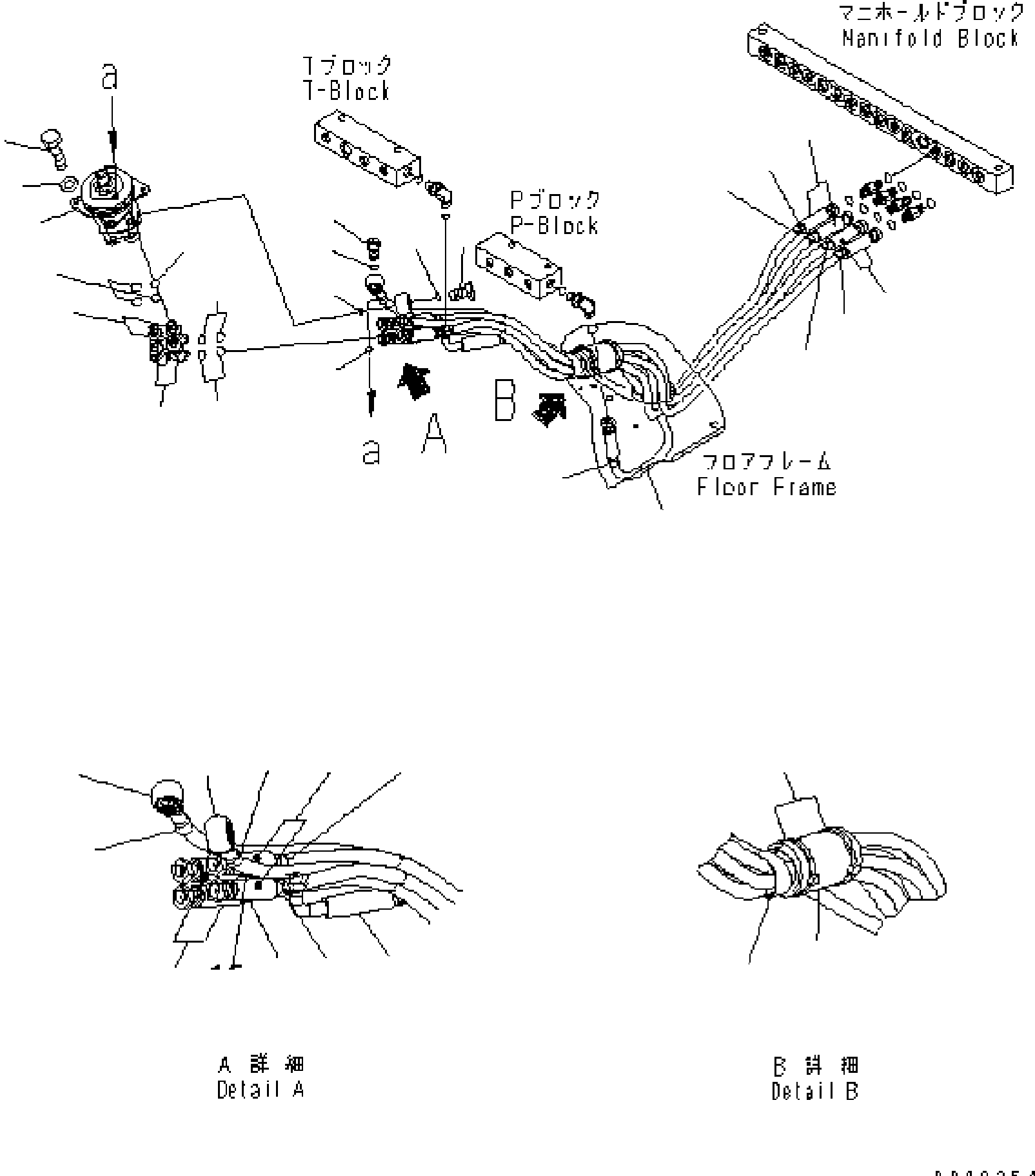 Шланг в сборе 20K-62-KA280 KOMATSU