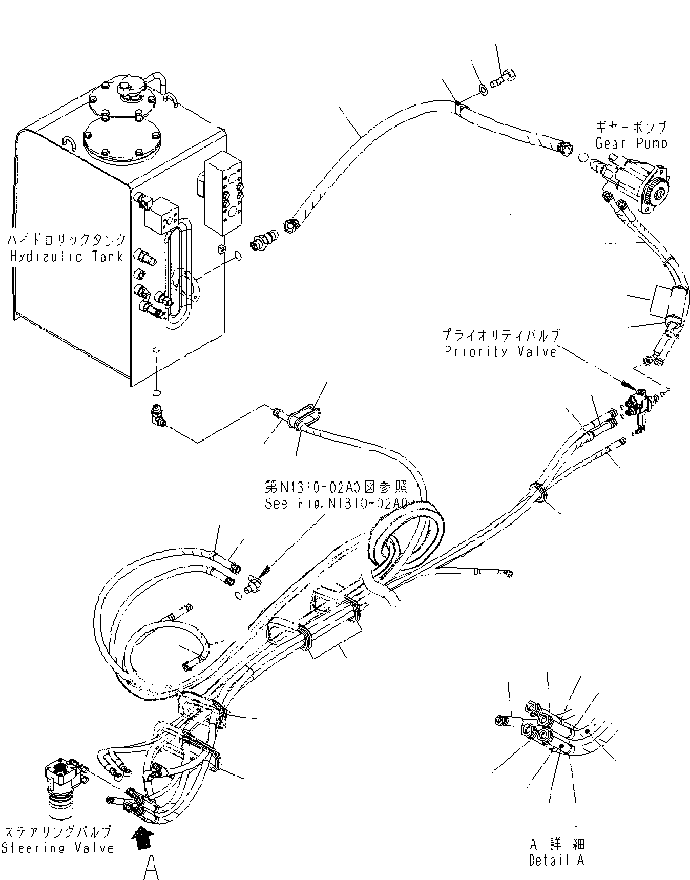 Шланг 02765-00260 KOMATSU