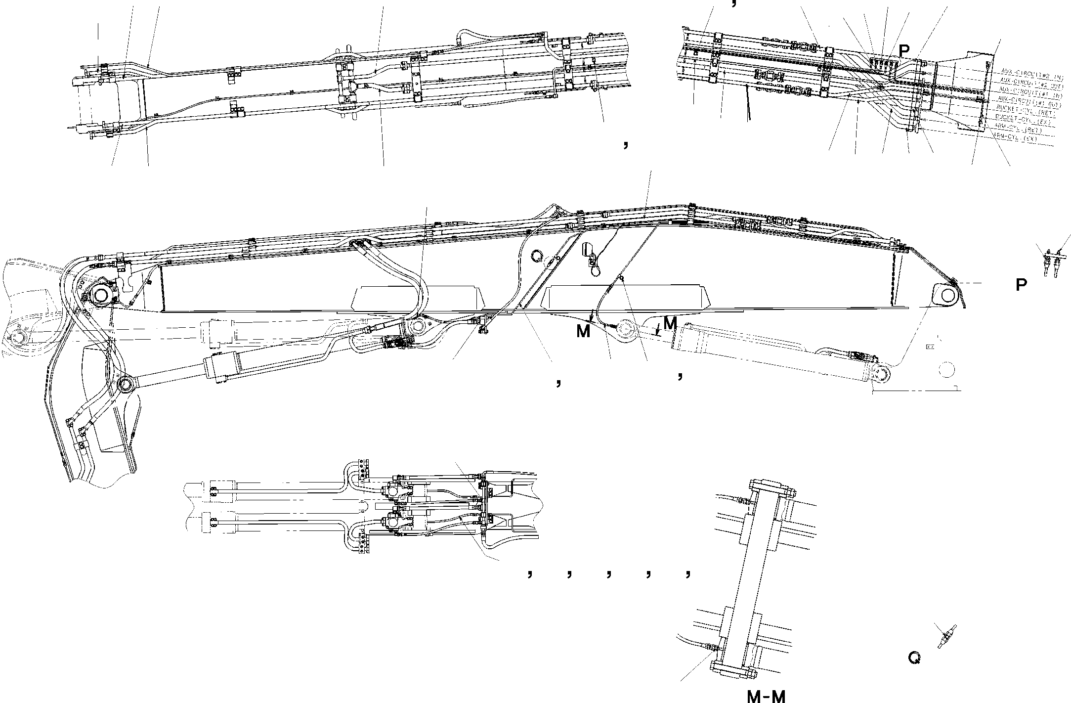 DDC TUBE 20K-62-K1190 KOMATSU