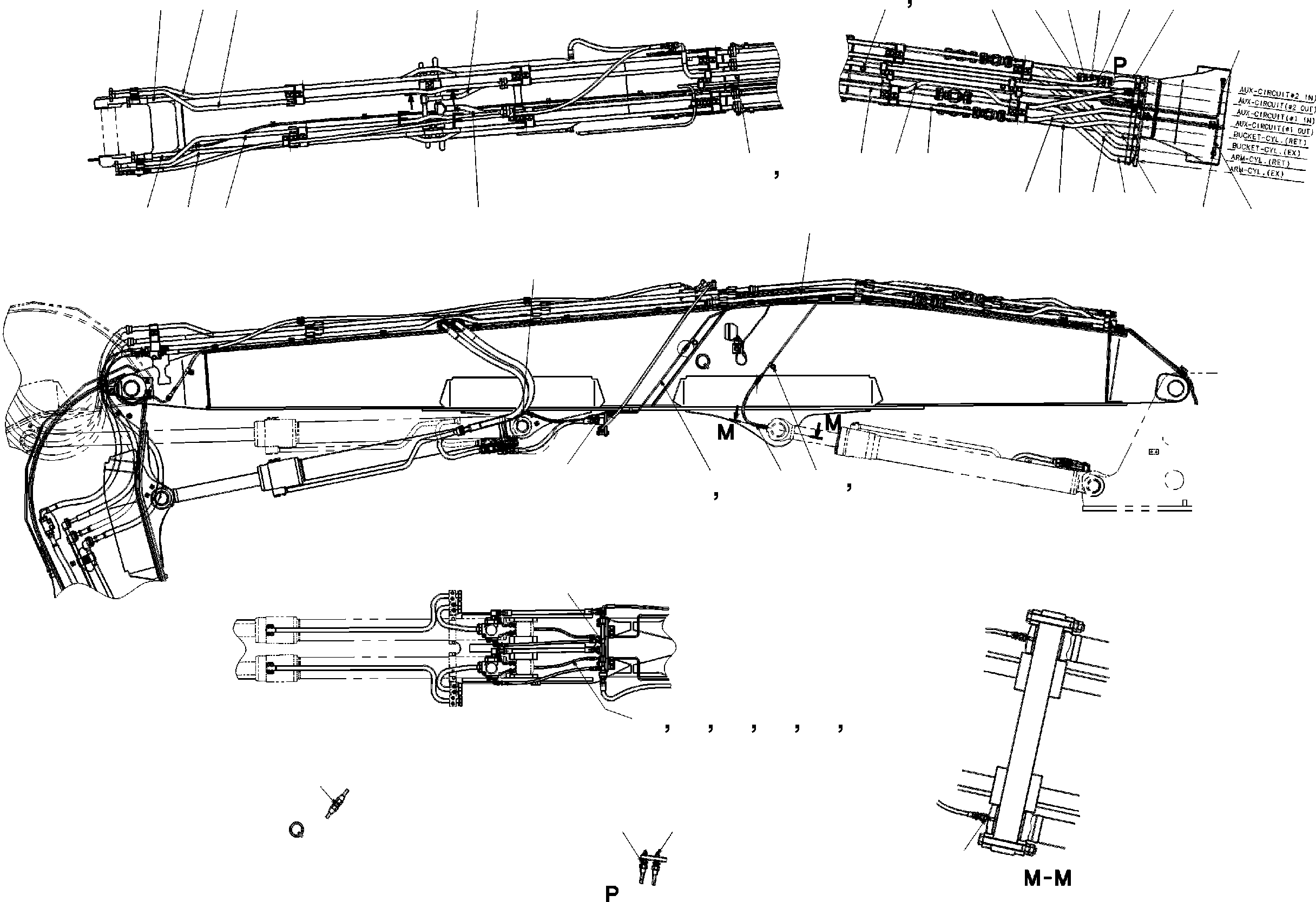 DDC TUBE 20K-970-KA60 KOMATSU