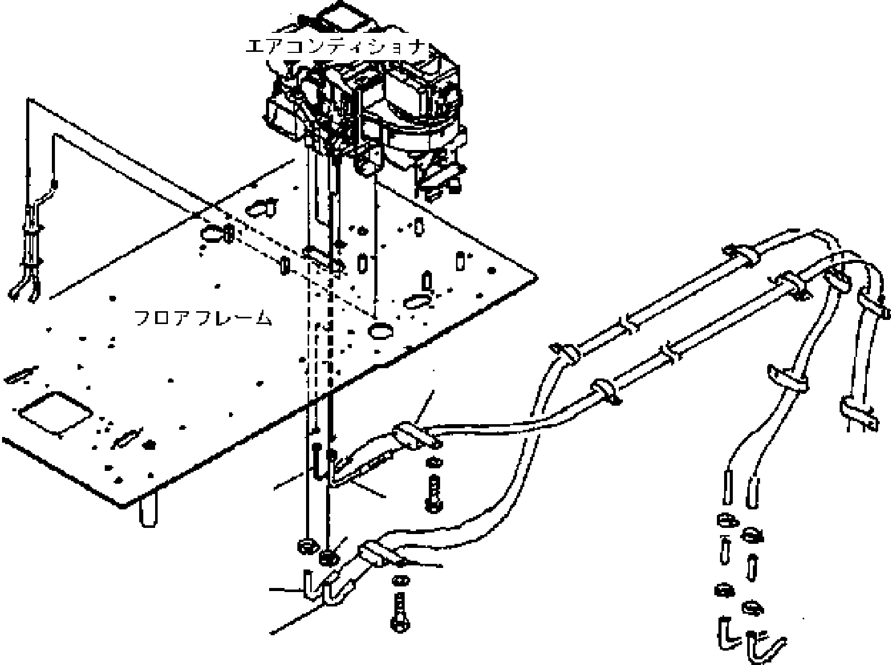 Шланг 20Y-979-8280 KOMATSU