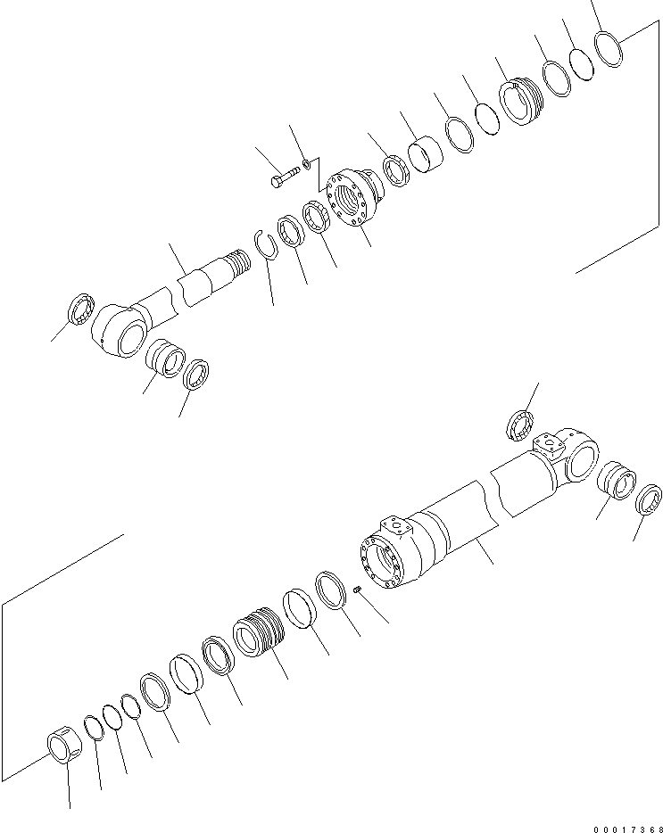 CYLINDER TUBE 20K-63-31940 KOMATSU