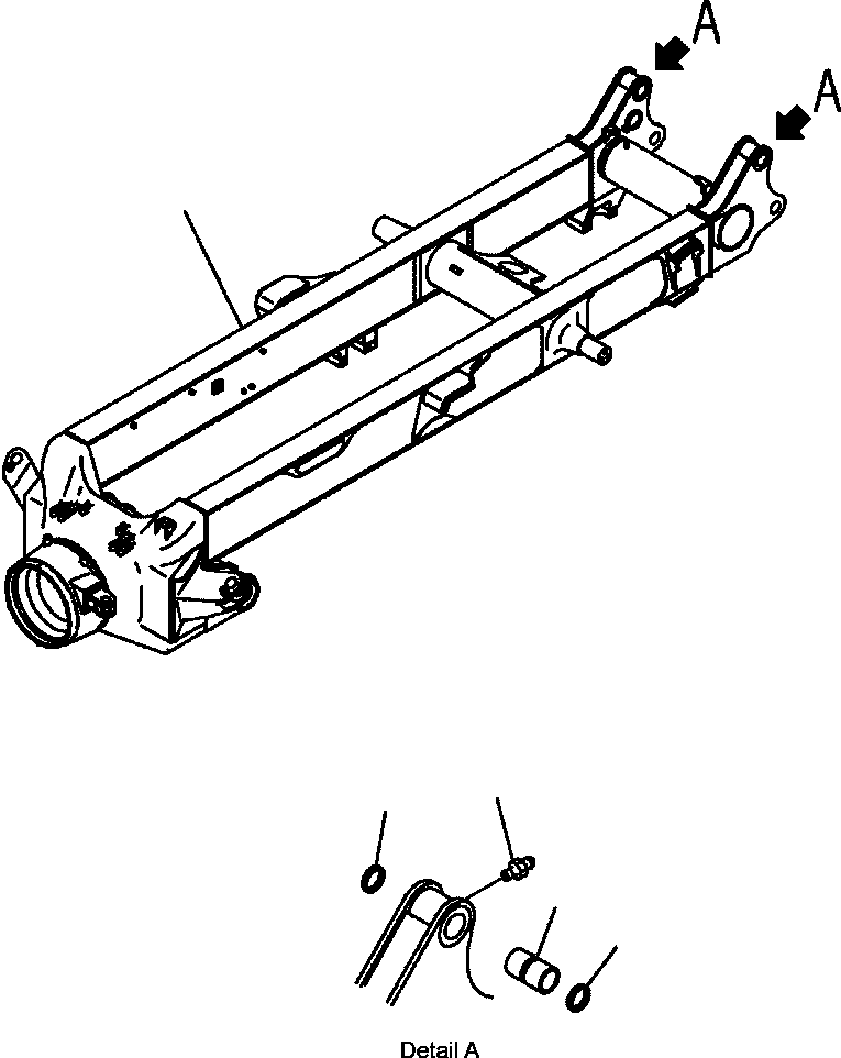 SEAT ASS'Y,REAR 56C-46-12201 KOMATSU