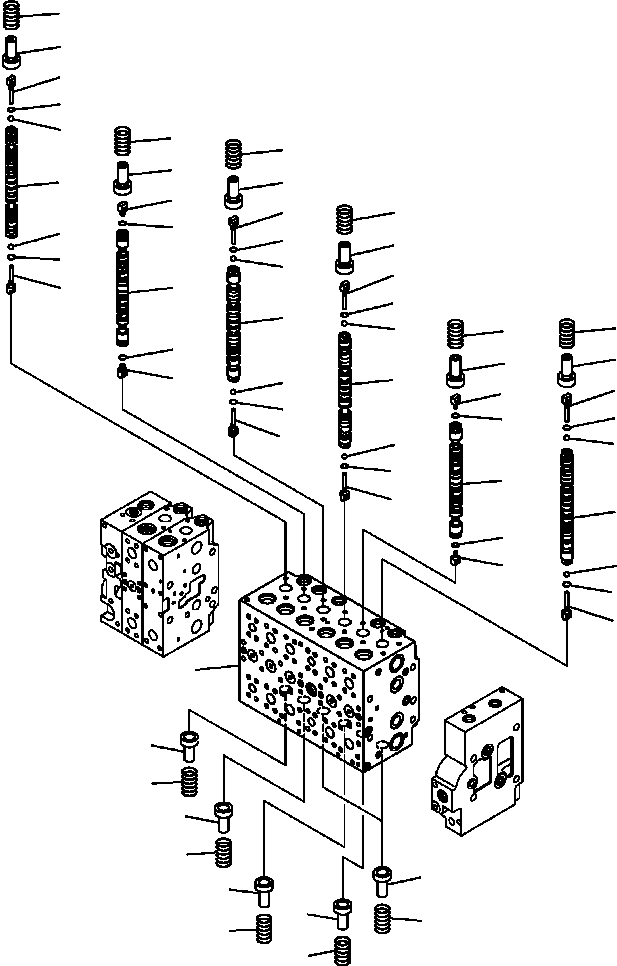 Управляющий клапан 723-48-26601 KOMATSU