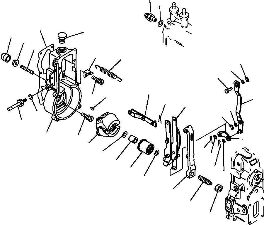 GOVERNOR ASSEMBLY DK105407-7730 KOMATSU