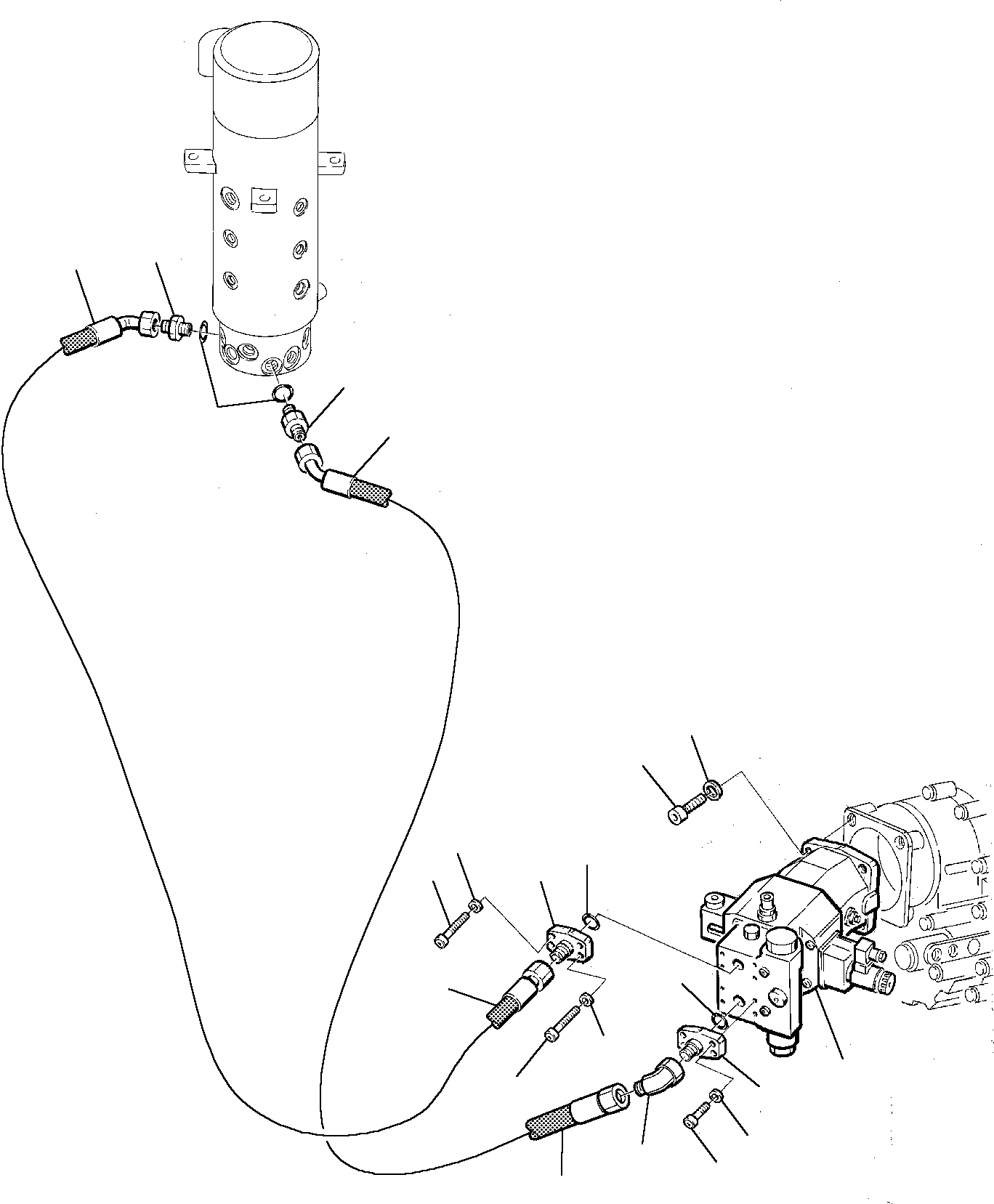 Фланец 21D-09-53370 KOMATSU