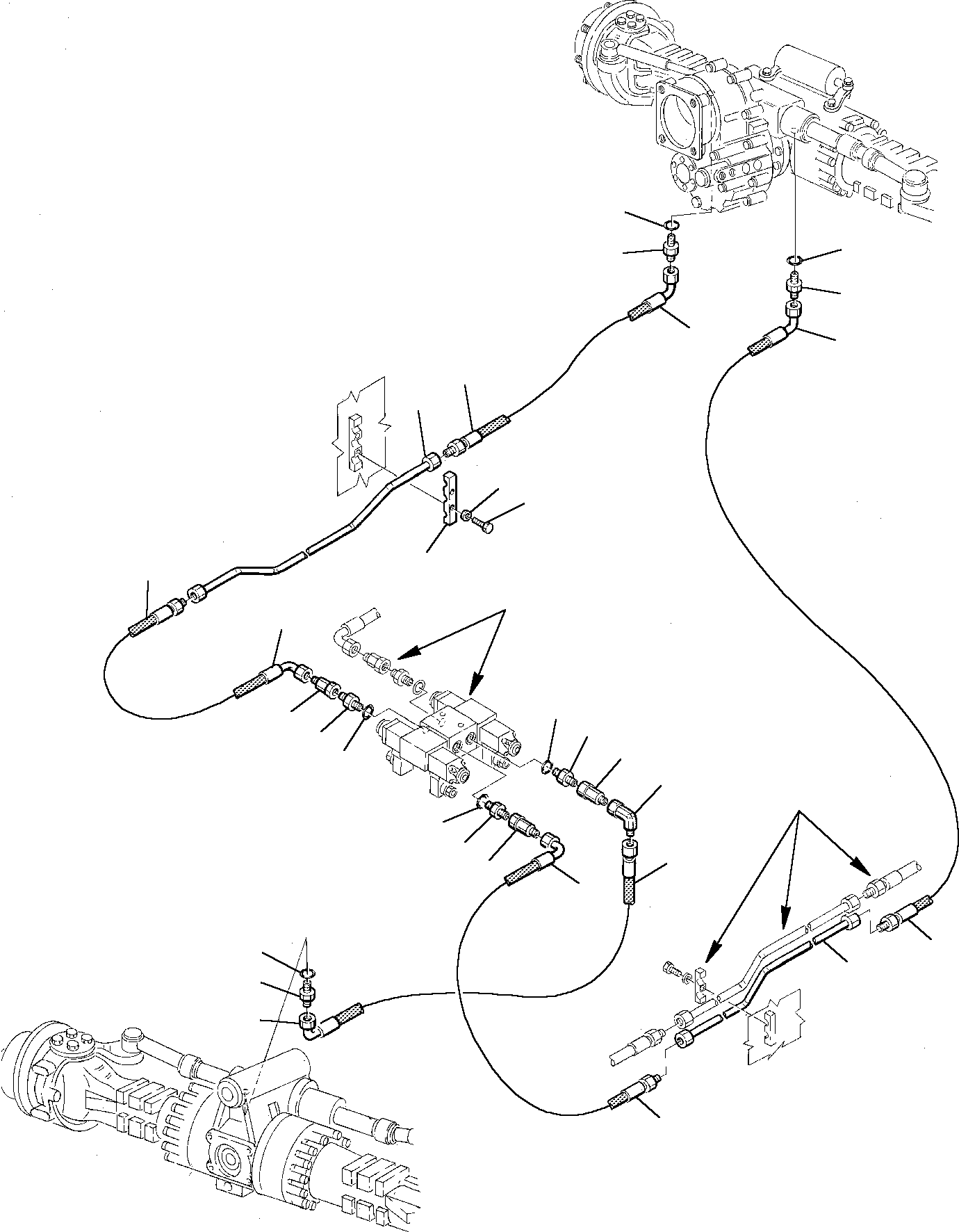 Шланг 21D-09-92780 KOMATSU