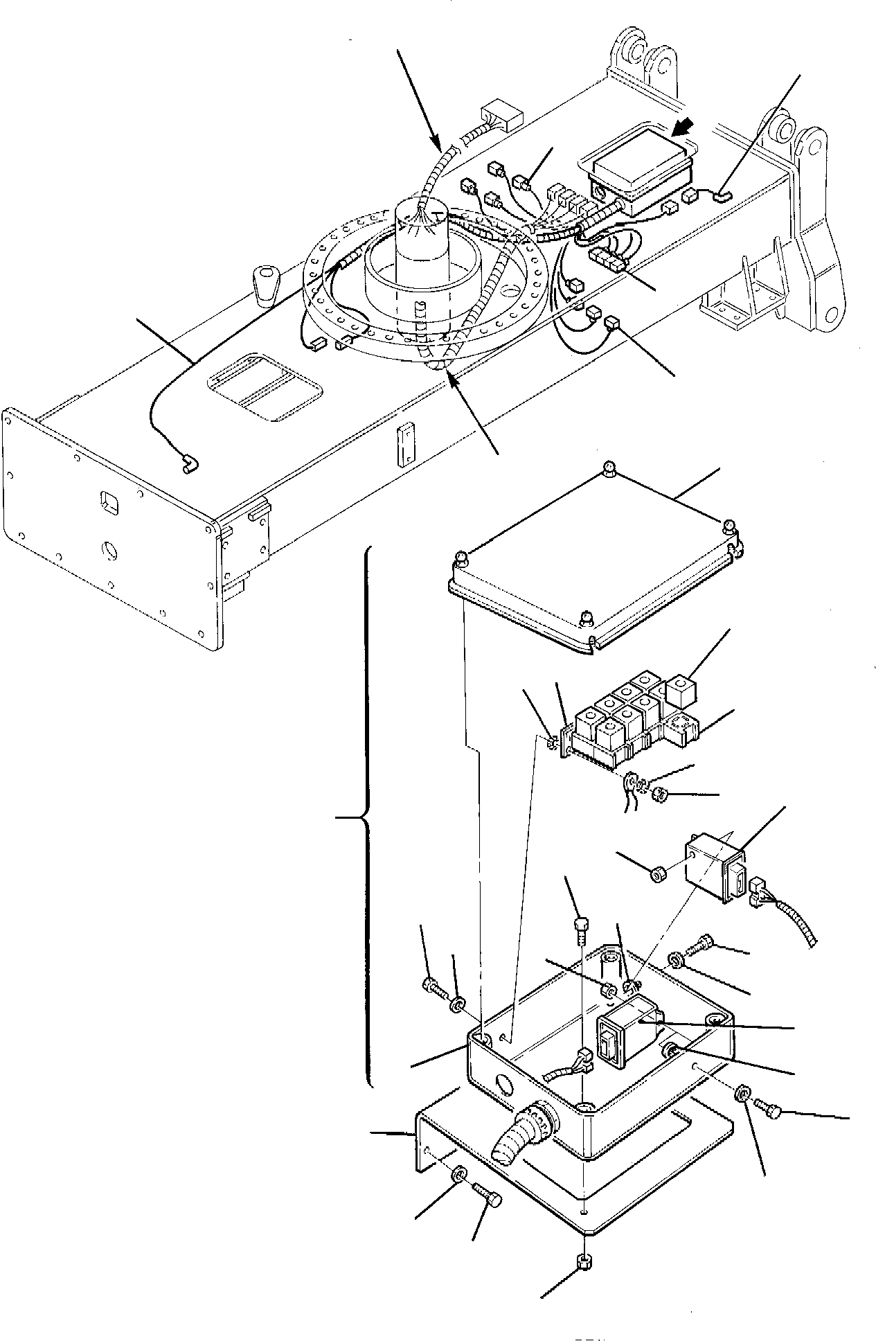 DIODE BOX 21D-06-12930 KOMATSU