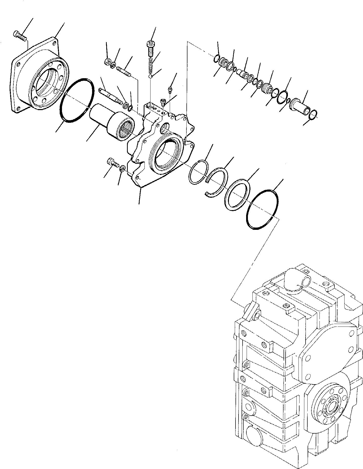 Уплотнительное кольцо круглого сечения 21D-09-69360 KOMATSU