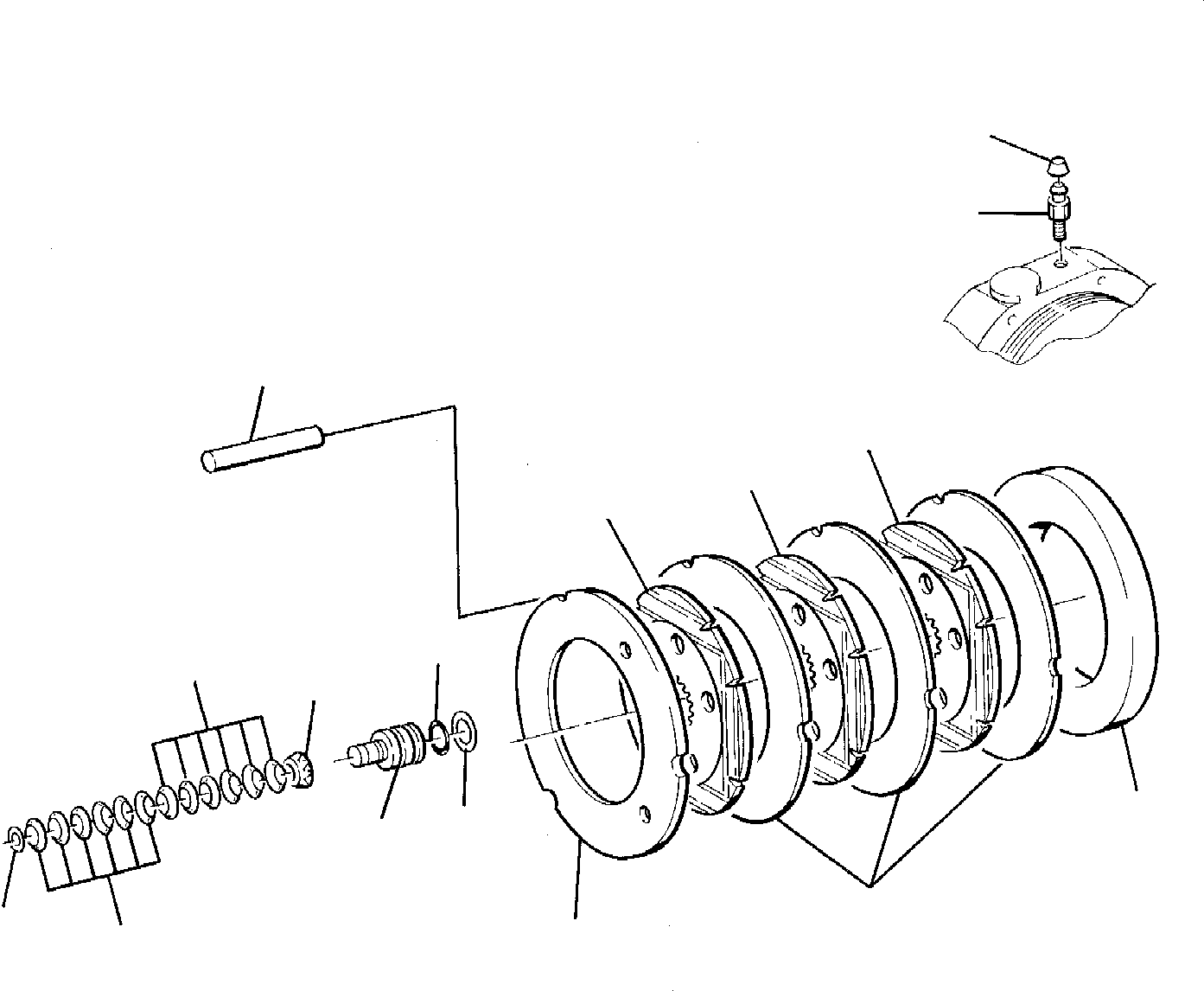 BRAKE DISK 21D-23-12470 KOMATSU