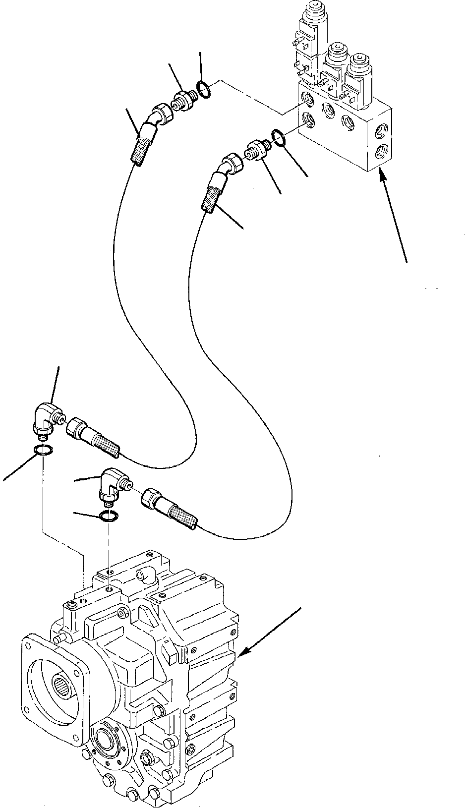 Шланг 21D-09-97710 KOMATSU