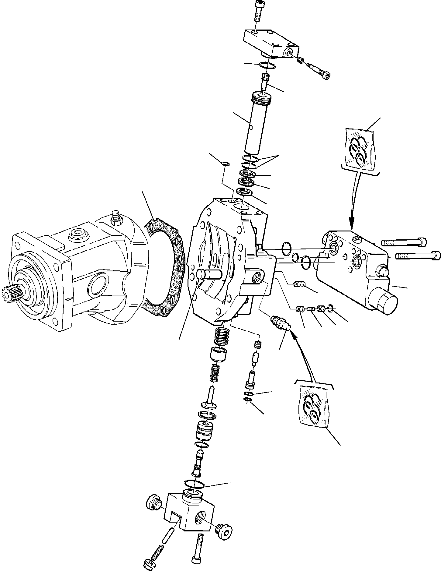 Уплотнительное кольцо круглого сечения 21D-60-15940 KOMATSU