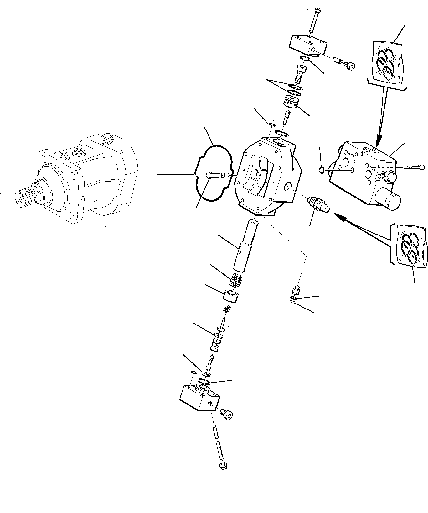 RELIEF VALVE, ASSY. 21D-60-17440 KOMATSU