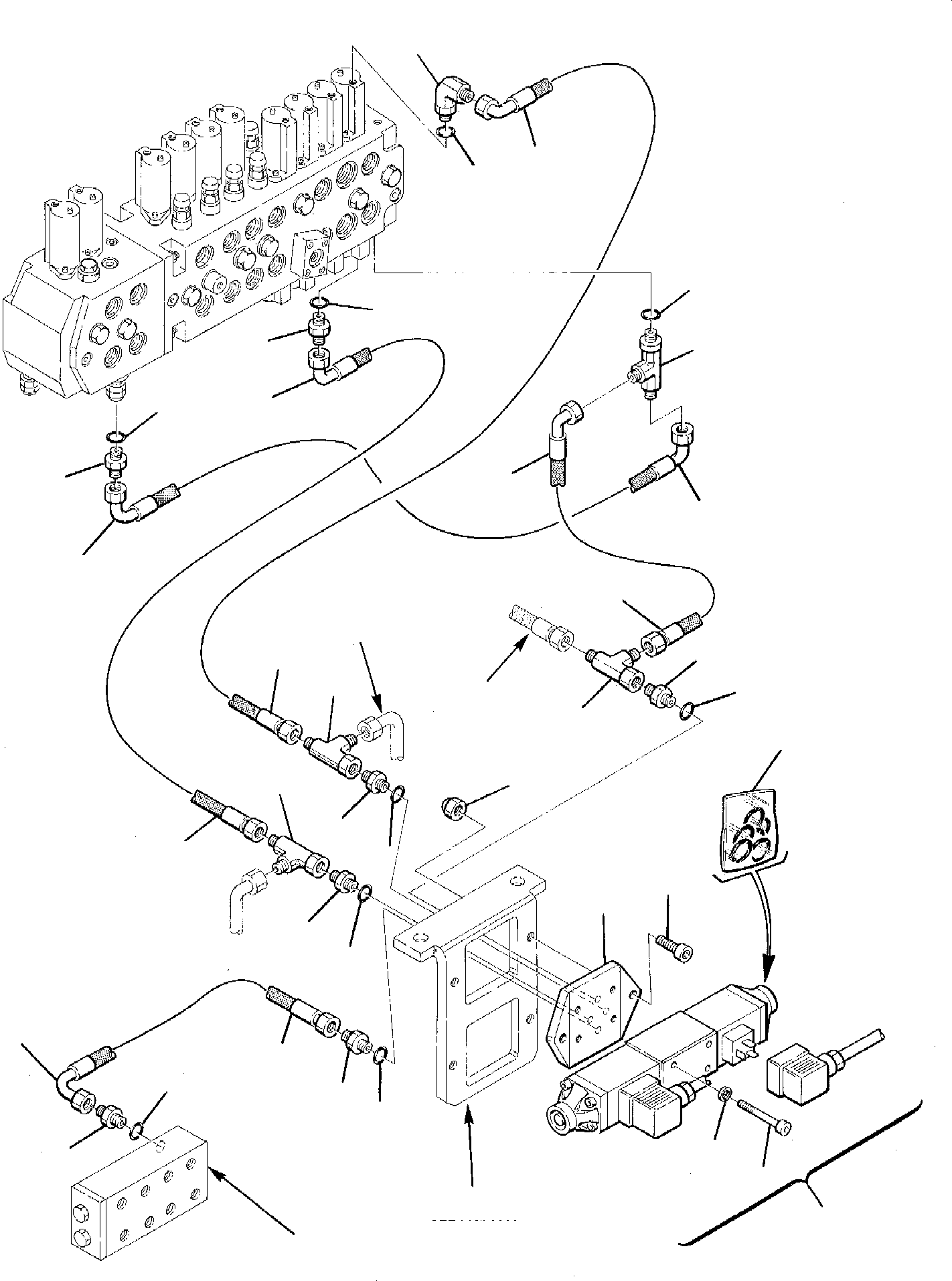 Шланг 21D-09-97390 KOMATSU