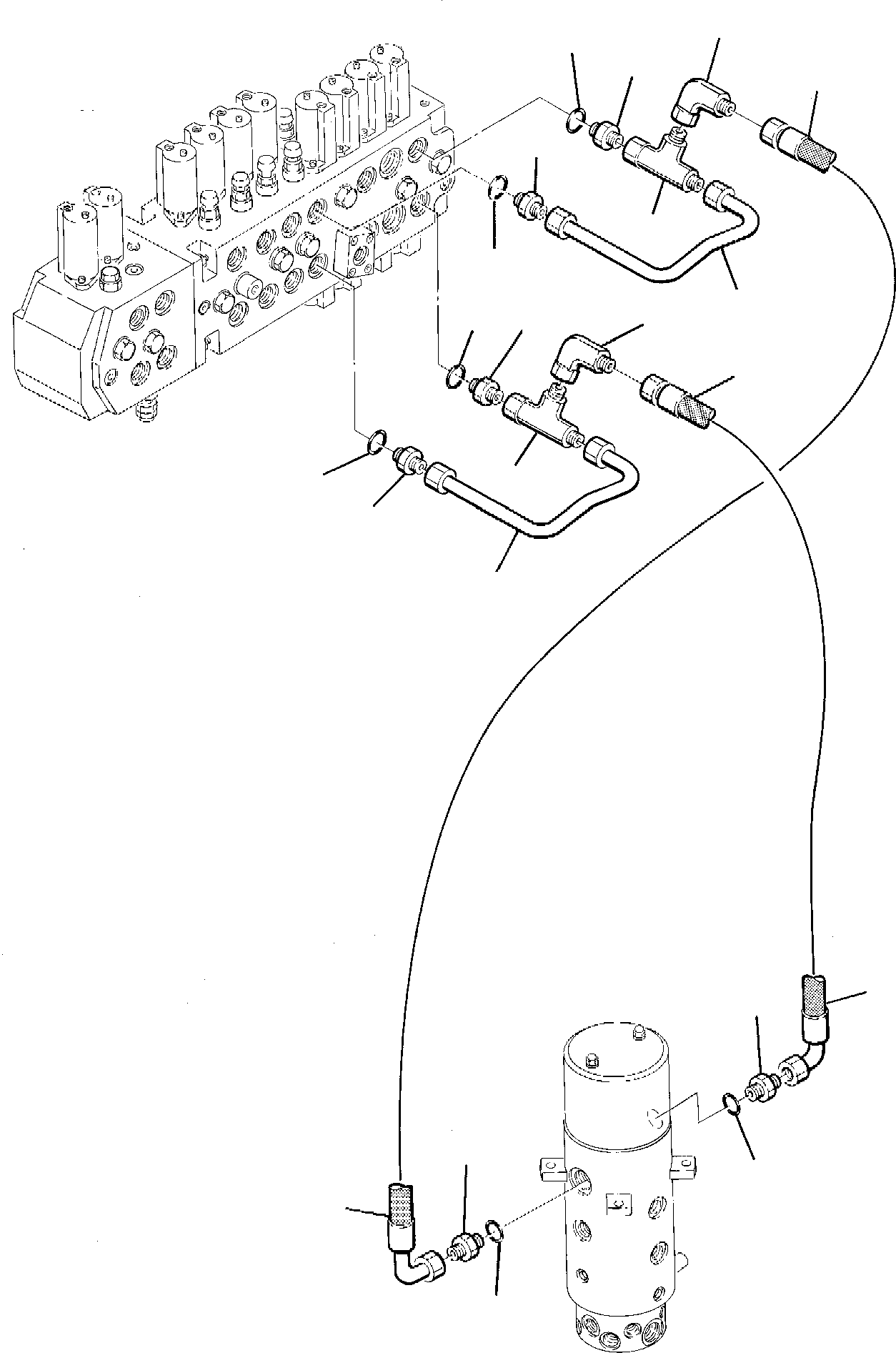 Шланг 21D-09-93110 KOMATSU
