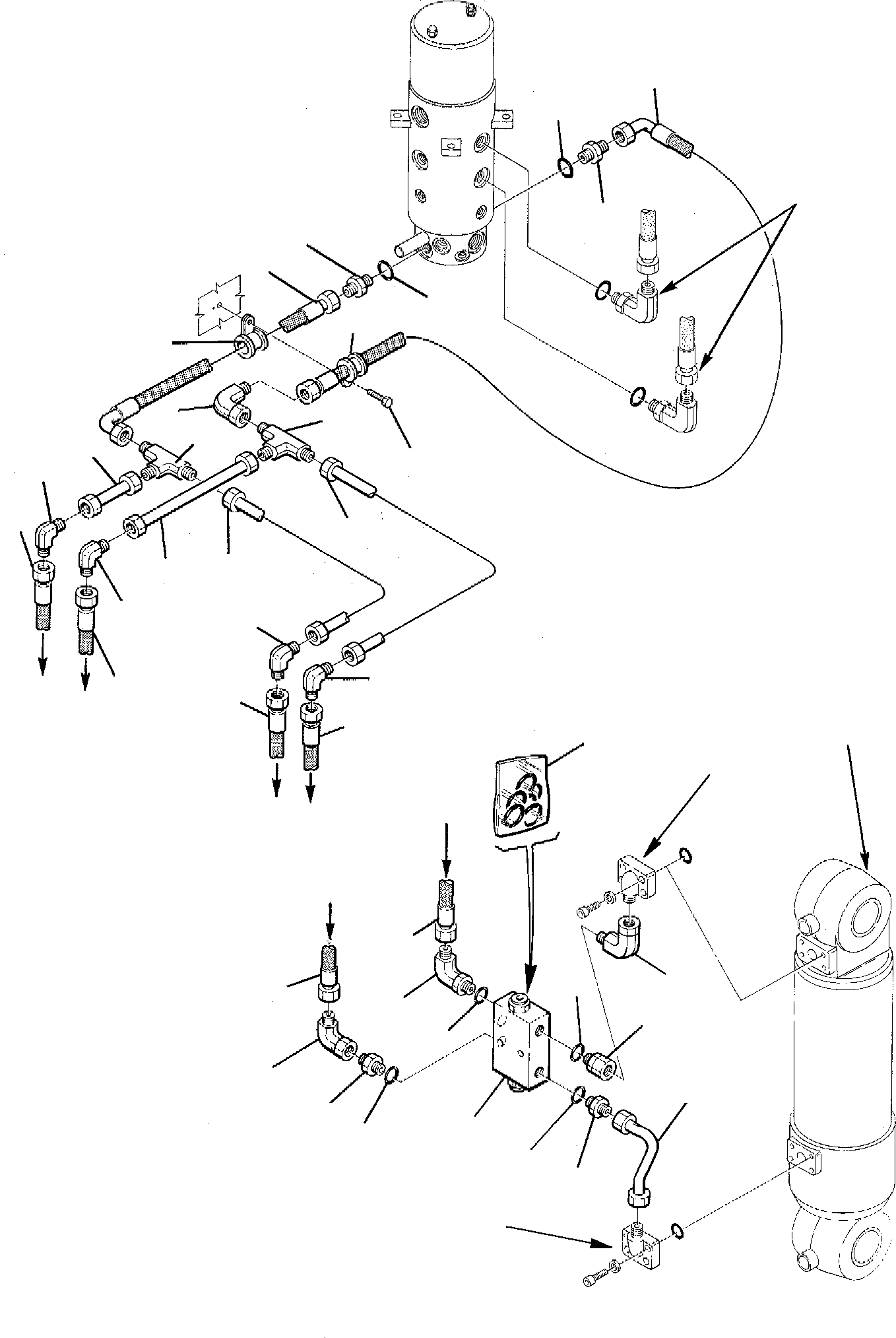 Шланг 21D-09-95880 KOMATSU