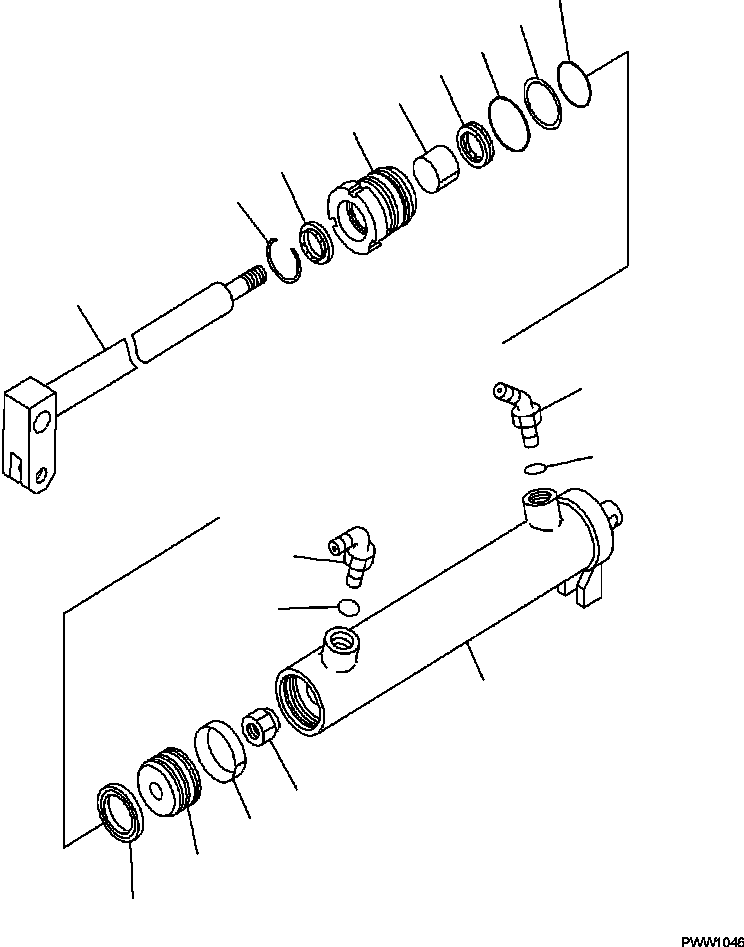 SERVICE KIT,LOCK CYLINDER 707-99-03420 KOMATSU